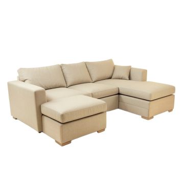 Liguria 146.5 '' Wide Reversible Modular Sofa & Chaise