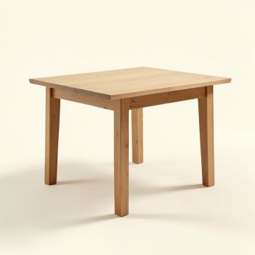 Aaditri Poplar Solid Wood Dining Table (synthetic illustration; no displayed measurements)