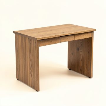 Bellarose Writing Desk , Rustic Oak Finish (synthetic illustration; no displayed measurements)