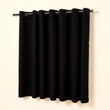 Harlech Solid Blackout Thermal Grommet Single Curtain Panel (synthetic illustration; no displayed measurements)