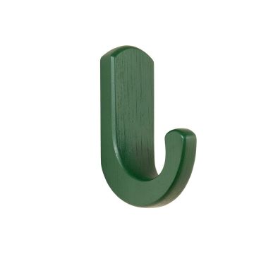 Dune Bend Wall-Mounted Robe Hook - Green