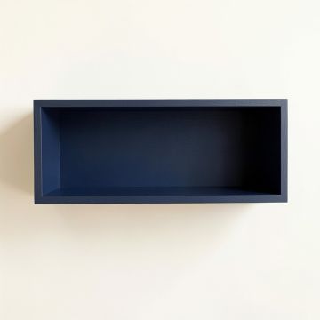 Dune Bridge Wall-Mounted Shelf - Navy (synthetic illustration; no displayed measurements)