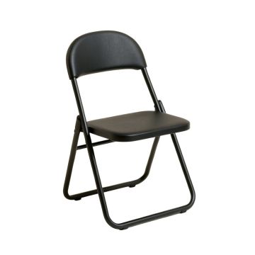 Heath Bend Folding Outdoor Chair - Black