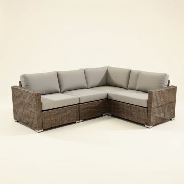 Jimmie 3 Piece Sectional Seating Group With Cushions (synthetic illustration; no displayed measurements)