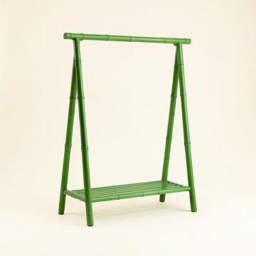 River Bluff Empty Garment Rack - Green (synthetic illustration; no displayed measurements)