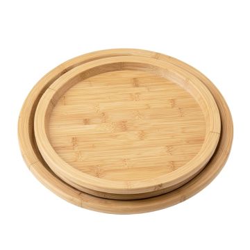 Melange Bamboo Dinner Plate Set ( Campers Paradise ) | Shatter-Proof And