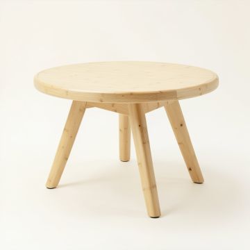 Laurel Bridge Patio Table - Ivory (synthetic illustration; no displayed measurements)