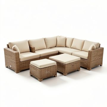 4 Piece Patio Furniture Set (synthetic illustration; no displayed measurements)