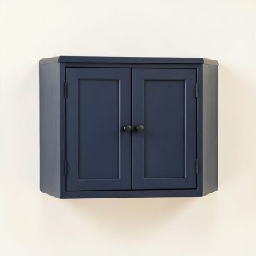 Slate Dale Wall-Mounted Entry Cabinet - Navy (synthetic illustration; no displayed measurements)