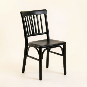 Vale Branch Dining Chair - Black (synthetic illustration; no displayed measurements)