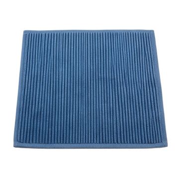 Ash Edge Bath Mat - Blue