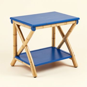 Oak Brook Side Table - Blue (synthetic illustration; no displayed measurements)