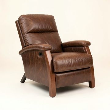 Rimini 35.4 '' Wide Faux Leather Power Lift Assist Recliner (synthetic illustration; no displayed measurements)