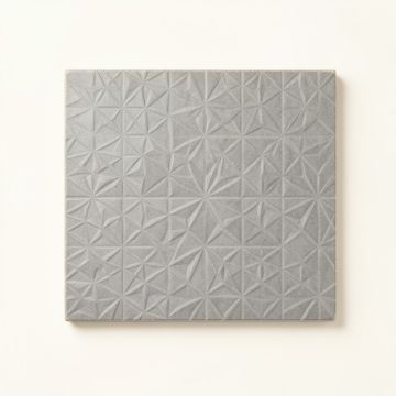 Hill Crest Uninstalled Square Decorative Tile - Gray (synthetic illustration; no displayed measurements)