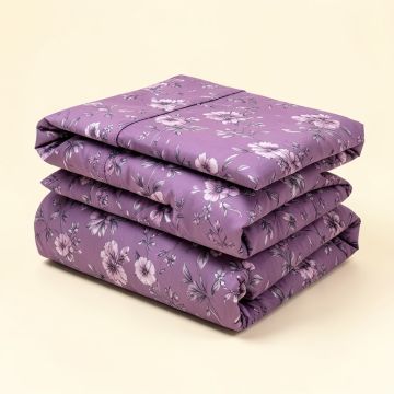 Floral Duvet Cover Set (synthetic illustration; no displayed measurements)
