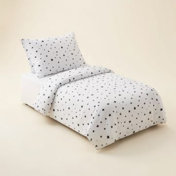 Juliet Sprinkle Stars 3 Piece Crib Bedding Set (synthetic illustration; no displayed measurements)