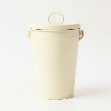 Bay Bluff Storage Canister With Lid - Cream (synthetic illustration; no displayed measurements)