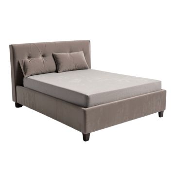 Vita Full Upholstered Low Profile Standard Bed