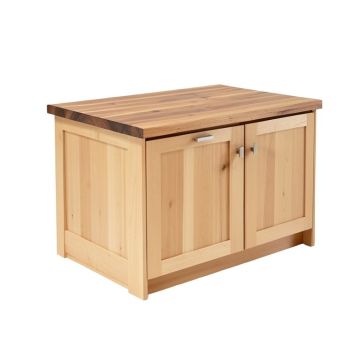 Brunton Kitchen Island With Butcher Block Top