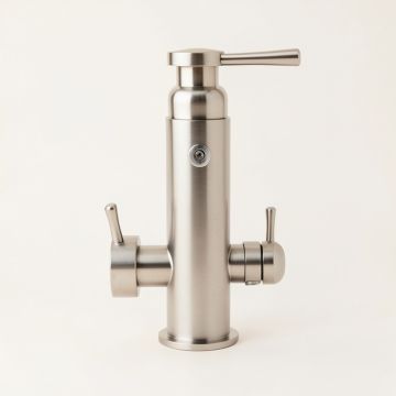 Duchess Widespread Lavatory Bathroom Faucet With Brass Pop-Up (synthetic illustration; no displayed measurements)