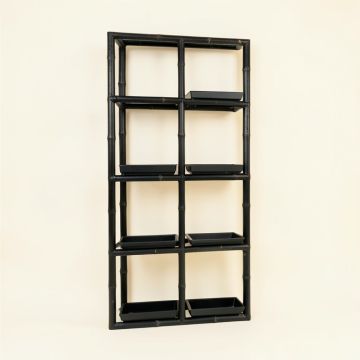 Cedar Crest Empty Vertical Garden Frame - Black (synthetic illustration; no displayed measurements)