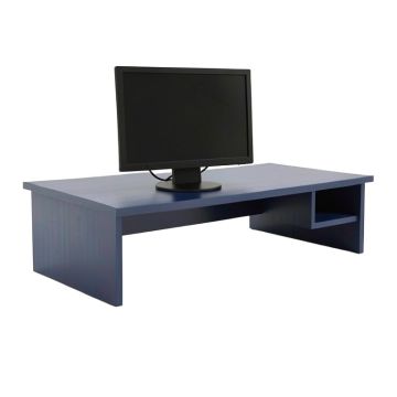 Spruce Edge Desktop Monitor Riser - Navy
