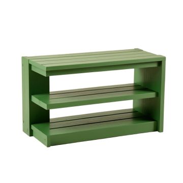 Stone Crest Shoe Storage Bench - Green