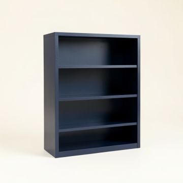 Ridge Dale Freestanding Bookcase - Navy (synthetic illustration; no displayed measurements)
