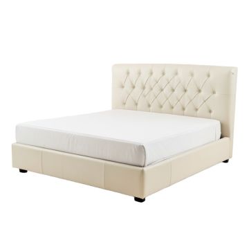 Dauberville Queen Tufted Upholstered Platform Bed (synthetic illustration; no displayed measurements)