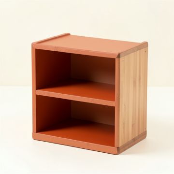 Stone Branch Low Toy Storage Unit - Terracotta (synthetic illustration; no displayed measurements)