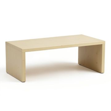 Hazel Branch Desktop Monitor Riser - Beige (synthetic illustration; no displayed measurements)