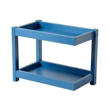 Birch Bend Empty Countertop Canister Rack - Blue