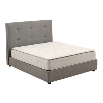 Mindenmines Tufted Upholstered Low Profile Standard Bed