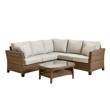 Adelyn 4 Piece Sofa Seating Group With Cushions