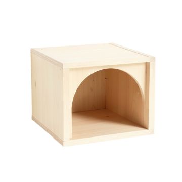 Summit Edge Wall-Mounted Cat Perch - Ivory