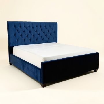 Matos Tufted Upholstered Sleigh Bed (synthetic illustration; no displayed measurements)