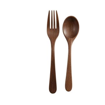 Fork And Spoon Wood Wall Adornment
