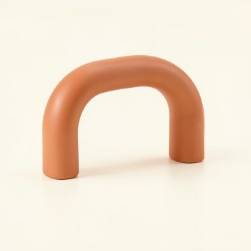 Hill Crossing Cabinet Handle Without Packaging - Terracotta (synthetic illustration; no displayed measurements)