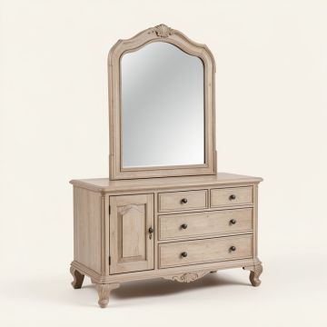 Lesley Country Beveled Dresser Mirror (synthetic illustration; no displayed measurements)