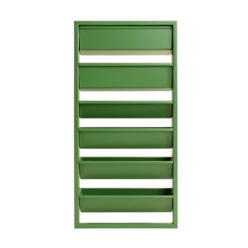 Bay Branch Empty Vertical Garden Frame - Green