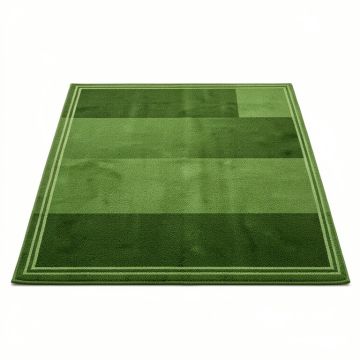 Lake Bridge Rectangular Outdoor Rug - Green (synthetic illustration; no displayed measurements)
