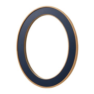 Wren Bluff Framed Wall Mirror - Navy