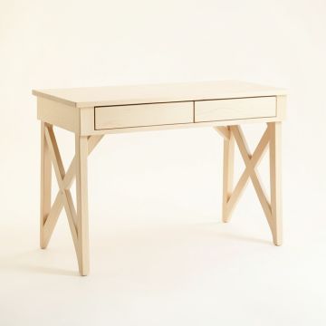 Holly Canyon Writing Desk - Ivory (synthetic illustration; no displayed measurements)