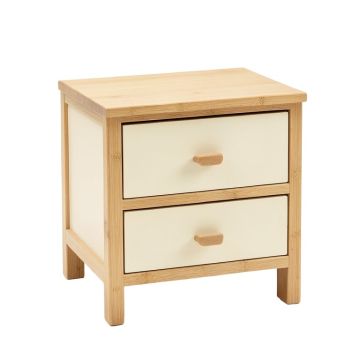 Olive Field Nightstand - Cream