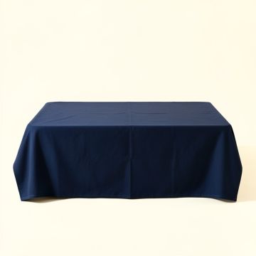 Olive Bluff Flat Bed Sheet - Navy (synthetic illustration; no displayed measurements)