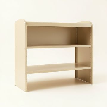 Vale Bridge Desktop Shelving Unit - Beige (synthetic illustration; no displayed measurements)