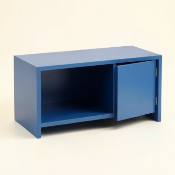 Spruce Branch Shoe Storage Bench - Blue (synthetic illustration; no displayed measurements)