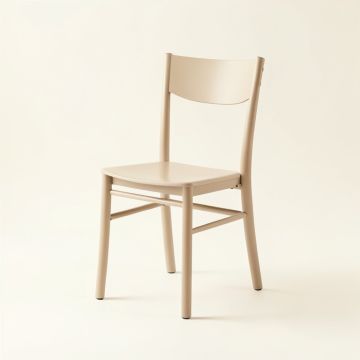Summit Edge Dining Chair - Beige (synthetic illustration; no displayed measurements)