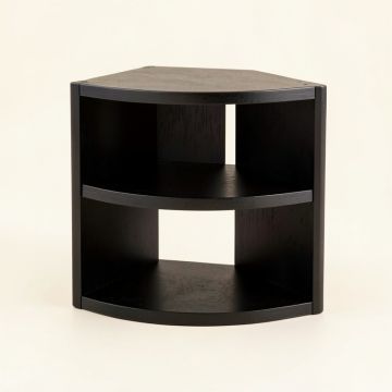 Bay Bluff Low Toy Storage Unit - Black (synthetic illustration; no displayed measurements)