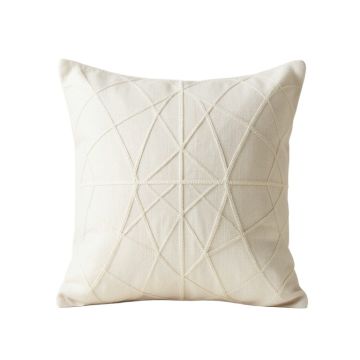 Meadow Arc Filled Accent Pillow - Cream